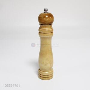 Low price wholesale kitchenware wooden pepper mill