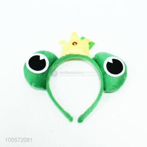 High Quality Frog Design Green Hairband for Sale