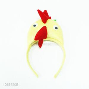 Factory Wholesale Chicken Design Yellow Hairband for Sale