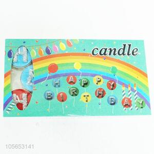 Good sale 13pcs letter birthday candles