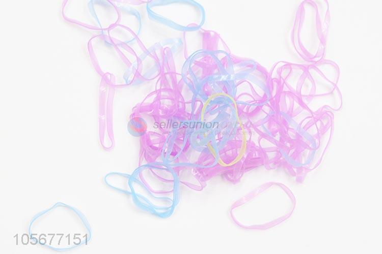 Hot Selling 13G Colorful Rubber Bands Disposable Hair Ring