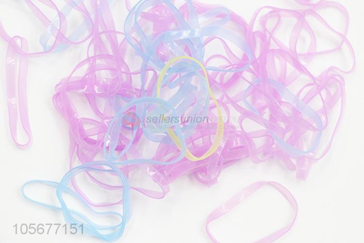 Hot Selling 13G Colorful Rubber Bands Disposable Hair Ring