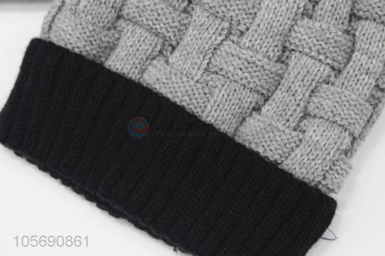 Top Sale Soft Winter Warm Scarf and Hat Set for Children