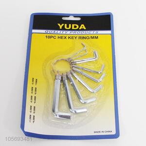 High Quality 10 Pieces Socket Head Wrench