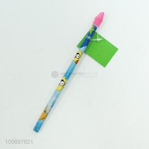 Low price school stationery chick printed pencils