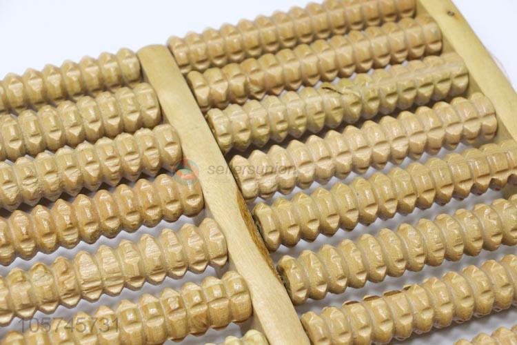 OEM factory good quality wooden pedicure foot roller massager