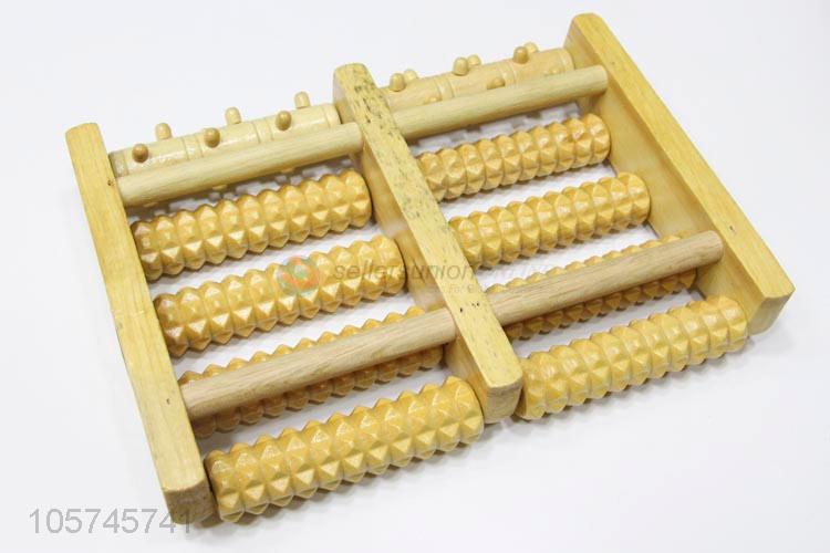 Factory directly sell wooden pedicure foot roller massager