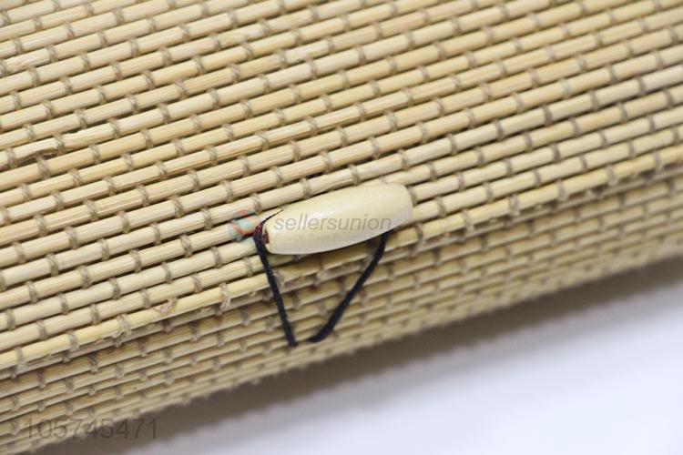 Wholesale custom handicraft curtain bamboo wooden jewelry box