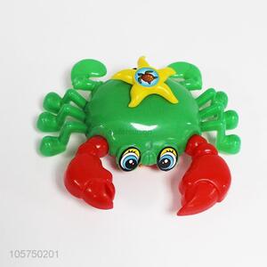 Low price kids plastic crab toy funny pull line toy