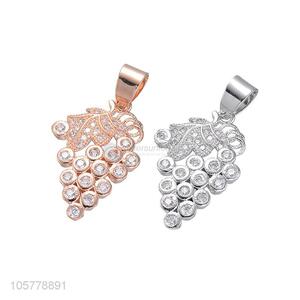 Wholesale Jewelry Accessories Copper Grape Shape Pendant