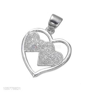 New Design Hollow Out Heart Shape Necklace Pendant
