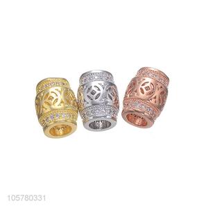 Fashion Jewelry Components Copper Hollow Out Spacer Bead