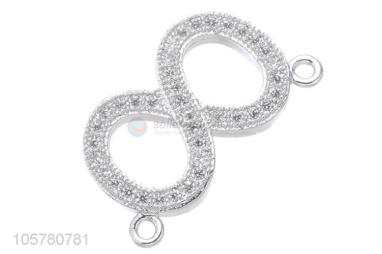 Hot Selling Inlay Zircon Necklace Accessories Best Jewelry Parts