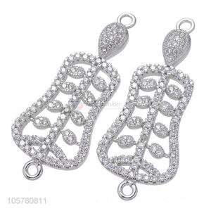 Fashion Necklace Accessories Inlay Zircon Jewelry Parts