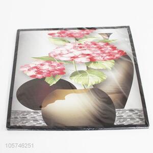 Wholesale low price KT board flower painting for home decor