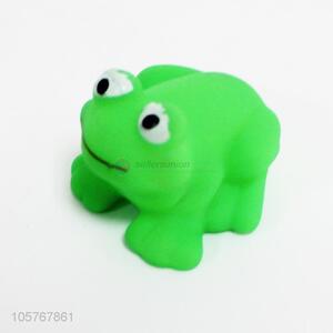 China Hot Sale Cute Frog Vinyl Toys Children Swim Toys