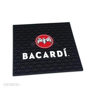 Delicate Design Soft PVC Rubber Beer Mat With Logo