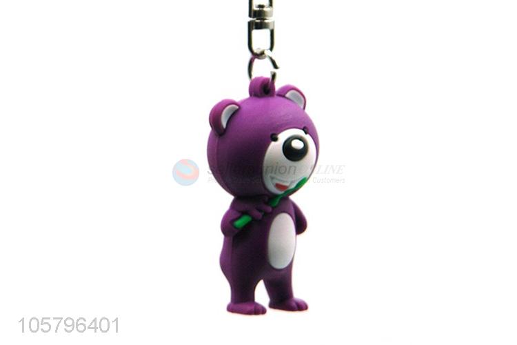 Good Quality Cartoon Bear Shape PVC Key Chain