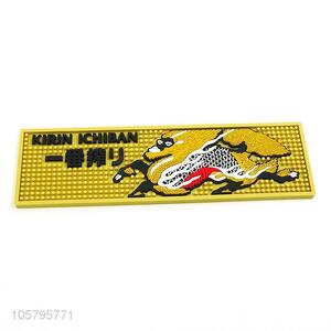 Wholesale Colorful Soft PVC Rubber Beer Mat With Logo