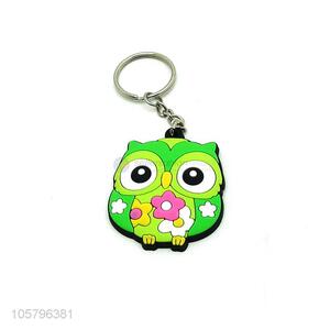 Wholesale Cartoon Owl Soft PVC Key Chain