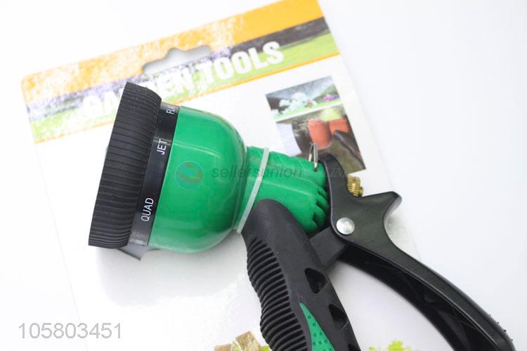 New Style Plastic 8 Patterns Garden Hose Water Spray Nozzle