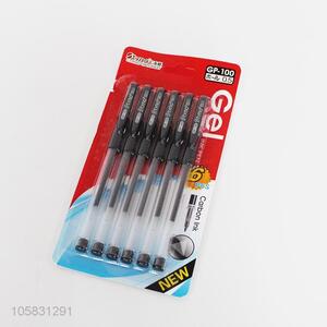 High Quality 6 Pieces Gel Ink Pen