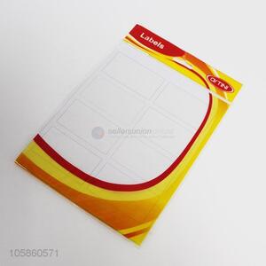 Hot Selling Cheap Paper Label Sticker