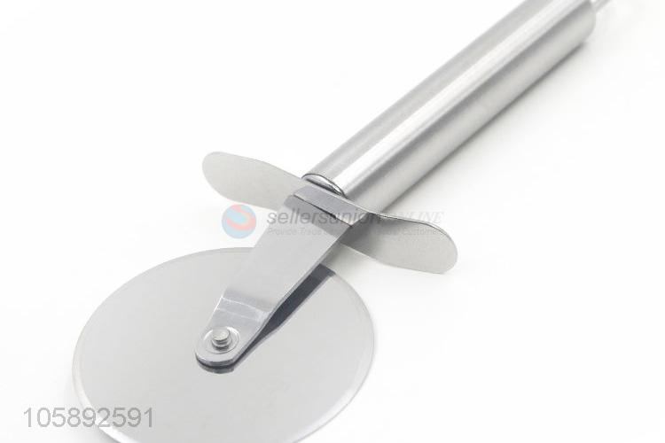 Hot wholesale pizza cutter baking tool pizza knife stainless steel pizza cutter