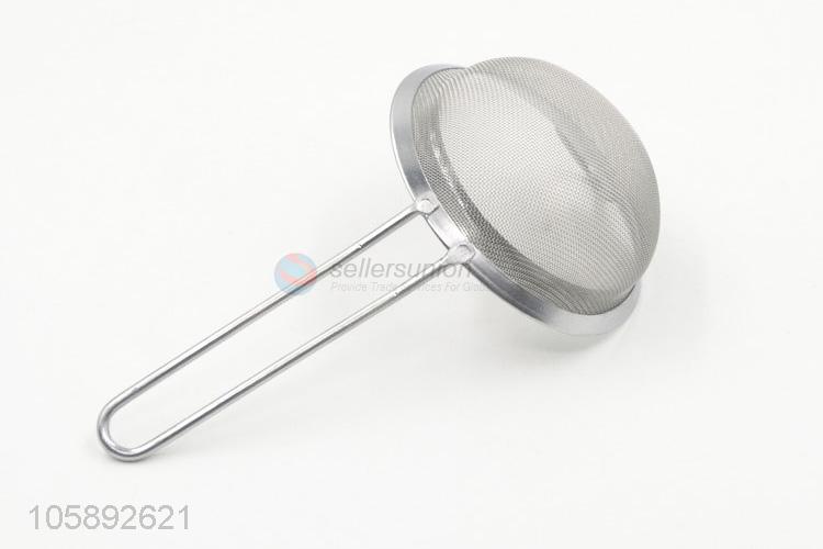 High quality stainless steel strainer for filtering food, popular household kitchen ware