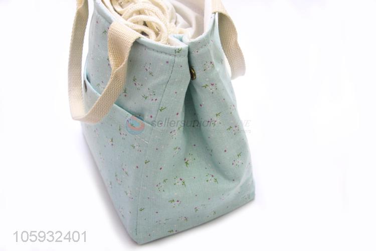 Competitive Price Floral Pattern Lunch Bag Picnic Storage Box