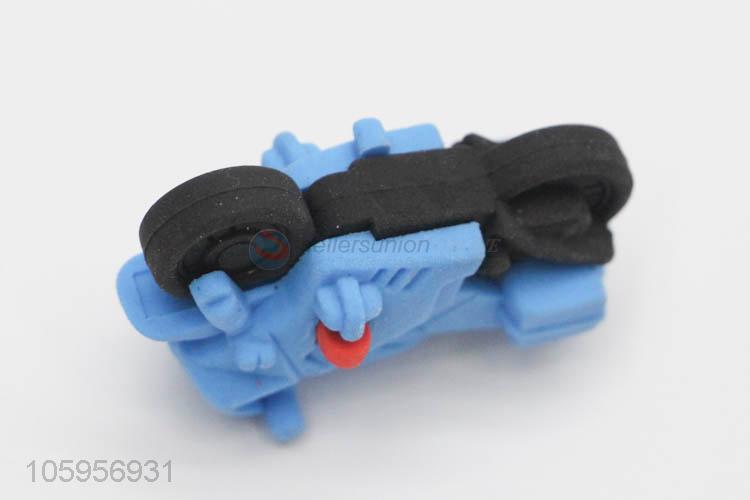 Good factory price 3d eraser in motorcycle shape