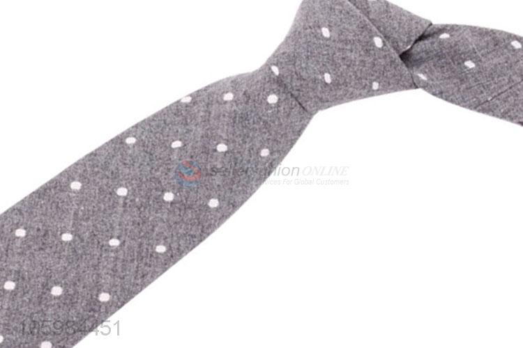 Wholesale cheap delicate men necktie fashion cotton ties