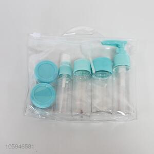Hot Selling 6PCS Plastic Cosmetic Packaging Travel Bottle Set