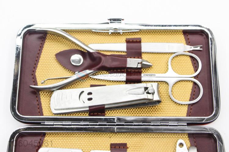 Custom Stainless Steel Nail Clipper Scissors Manicure Kit