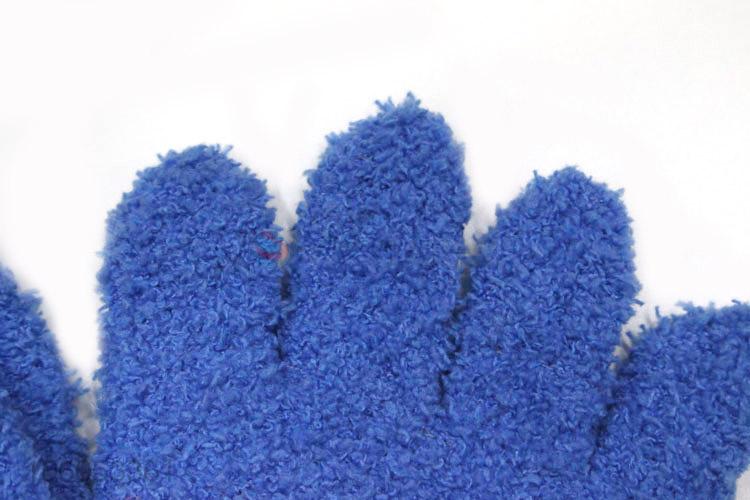 Top quality microfiber glove knitted warm winter gloves