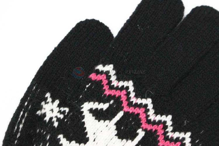 New products women winter warm knitting gloves