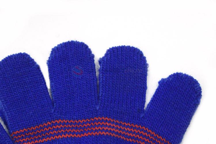 High sales winter children acrylic knitted warm glove