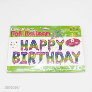 Good Factory Price HAPPY BIRTHDAY Party Decoration Foil Balloon