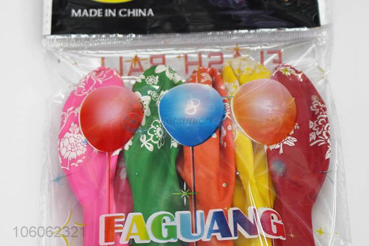 Good Factory Price 5pcs Happy Birthday Baloons with Light