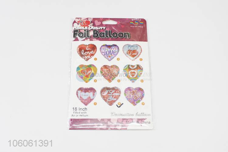 Promotional Item Party I Love You Foil Balloon