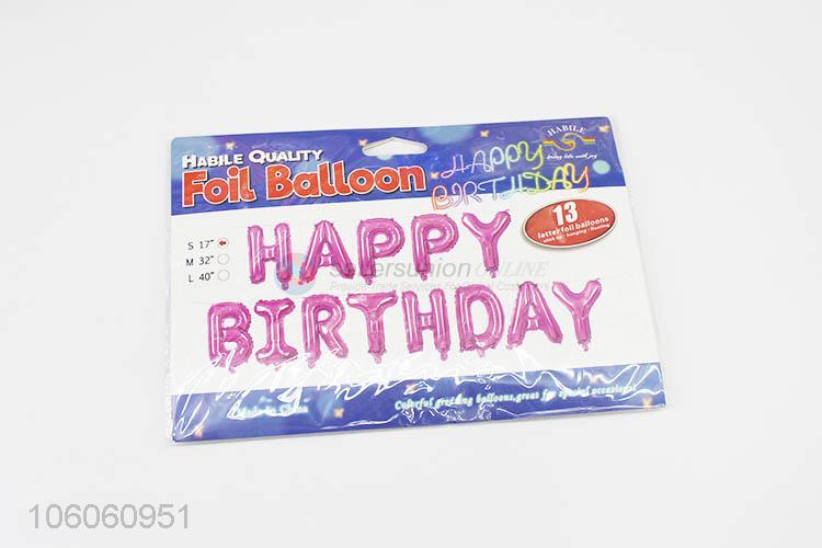 Bottom Price HAPPY BIRTHDAY Foil Balloon
