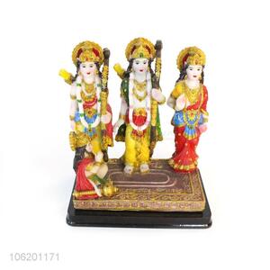 Factory Wholesale Ram Darbar Hindu God Figurine