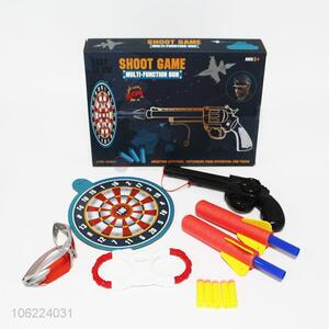Wholesale plastic shoot game toy gun for kids