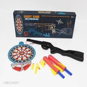 Hot Selling Plastic Multi-Function Gun With Target Set