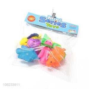 Hot Selling Cartoon Animal Kids Silicon Toy
