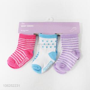 New Breathable polyester Toddler Ankle socks Unisex Baby Basic Socks