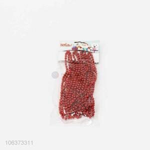 Best Price Christmas Holiday Plastic Bead Necklaces Decoration