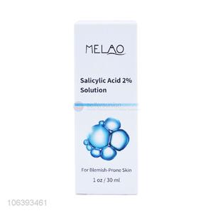 OEM salicylic acid 2% solution serum for blemish-prone skin