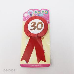 Best Price Party Decoration Accessories Number 30 Badge