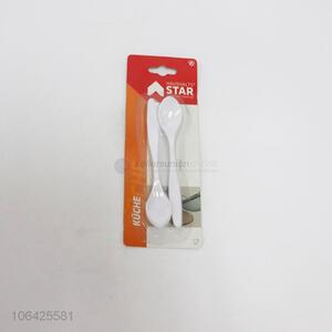 Hot selling 6pcs disposable plastic spoons for restaurant